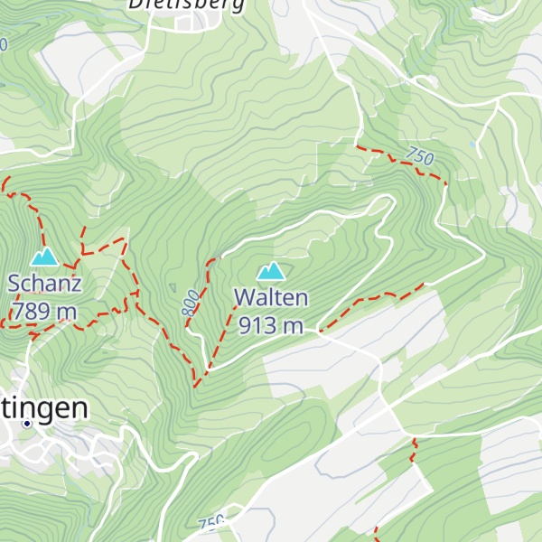 Map of Walten