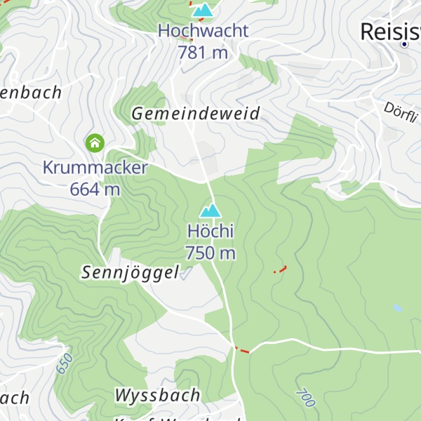 Map of Höchi