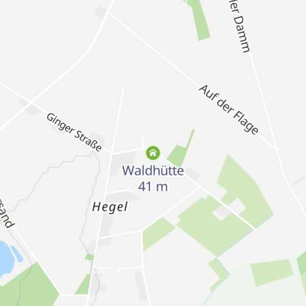 Map of Waldhütte