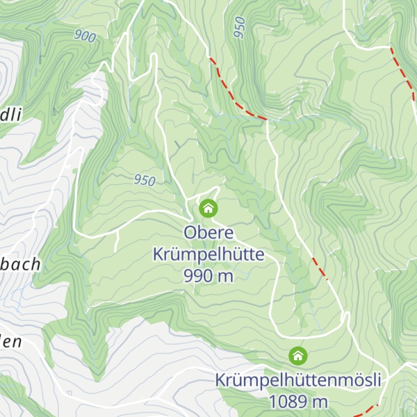 Map of Obere Krümpelhütte