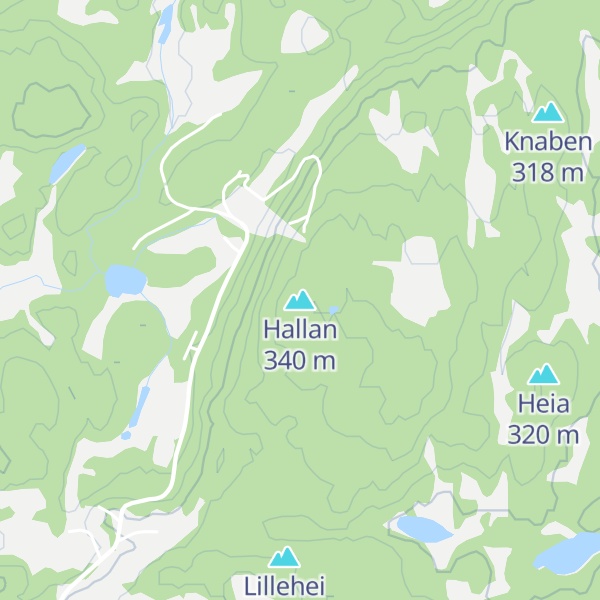 Map of Hallan