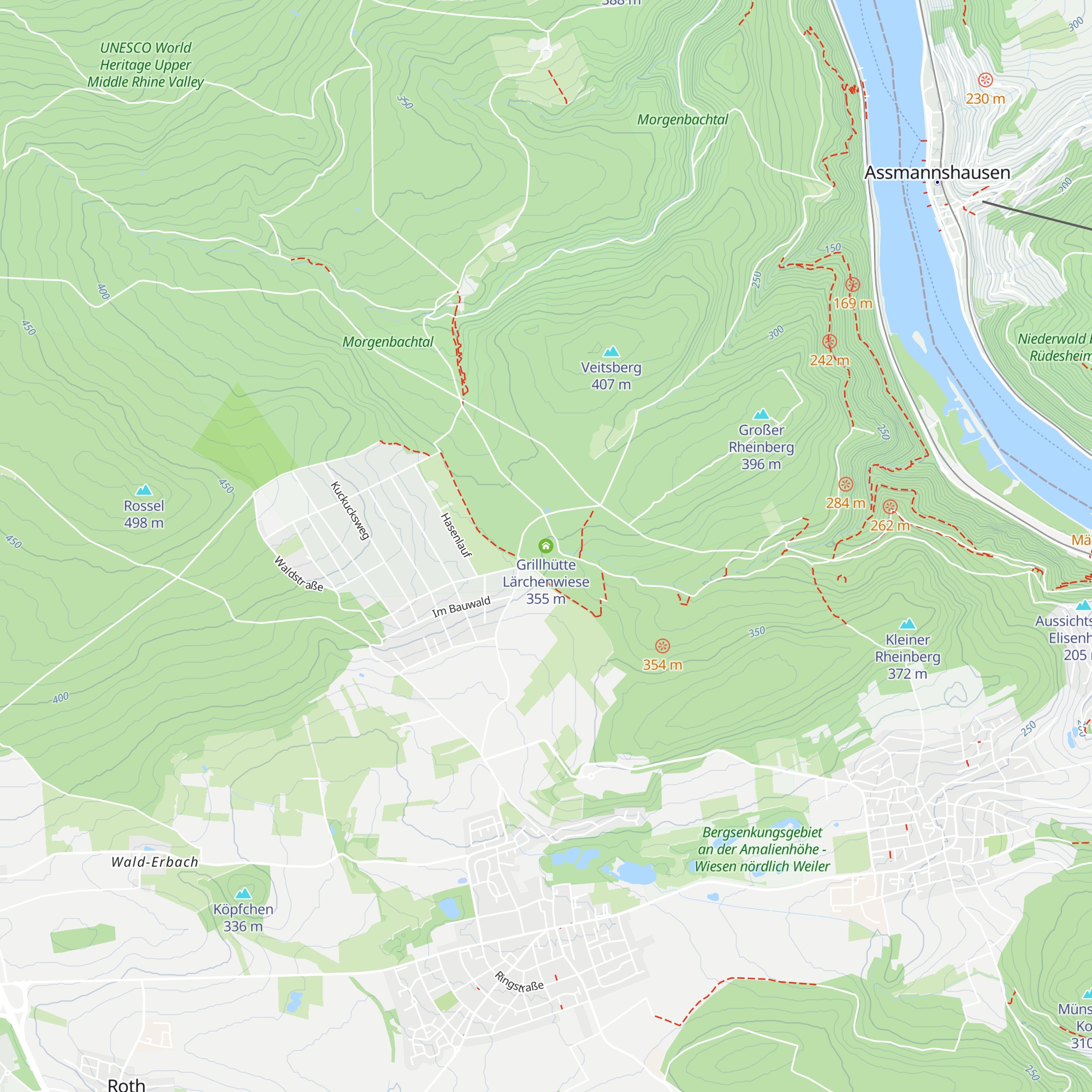 Grillhütte Lärchenwiese map