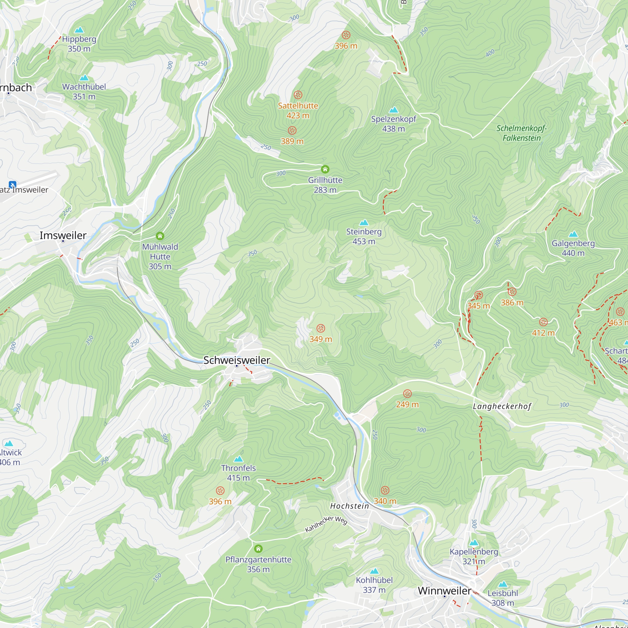 Schutzhütte map