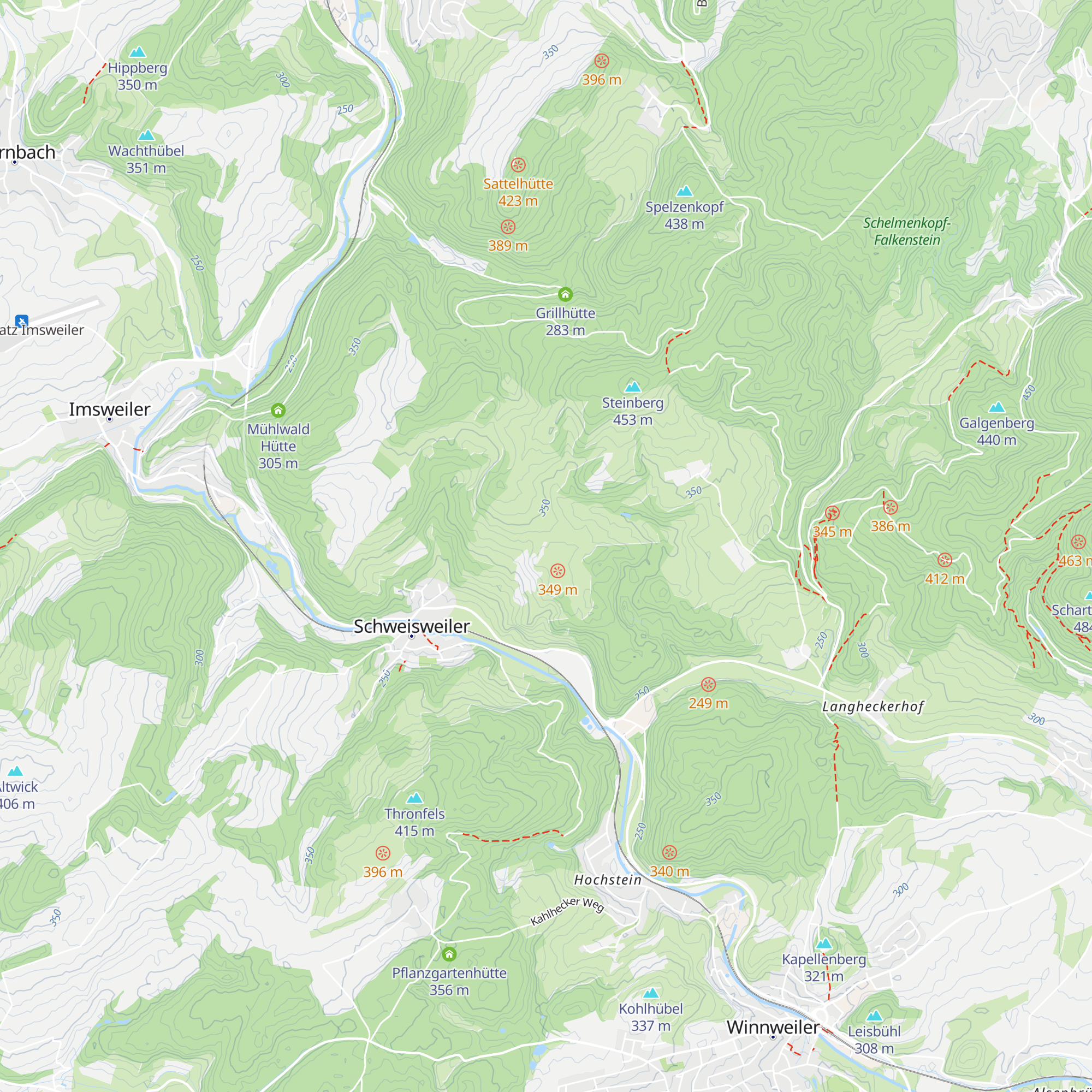 Schutzhütte map