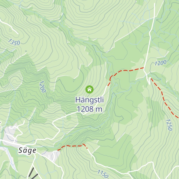Map of Hängstli