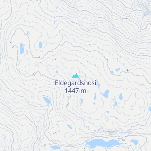 Map of Eldegardsnosi