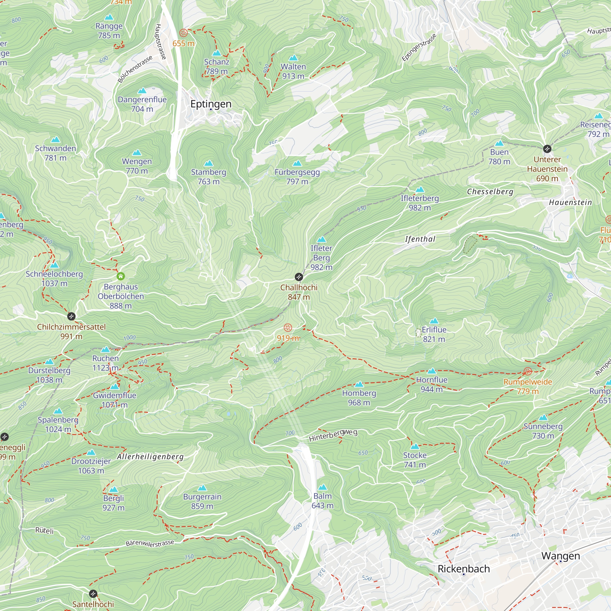 General-Wille-Haus SAC map