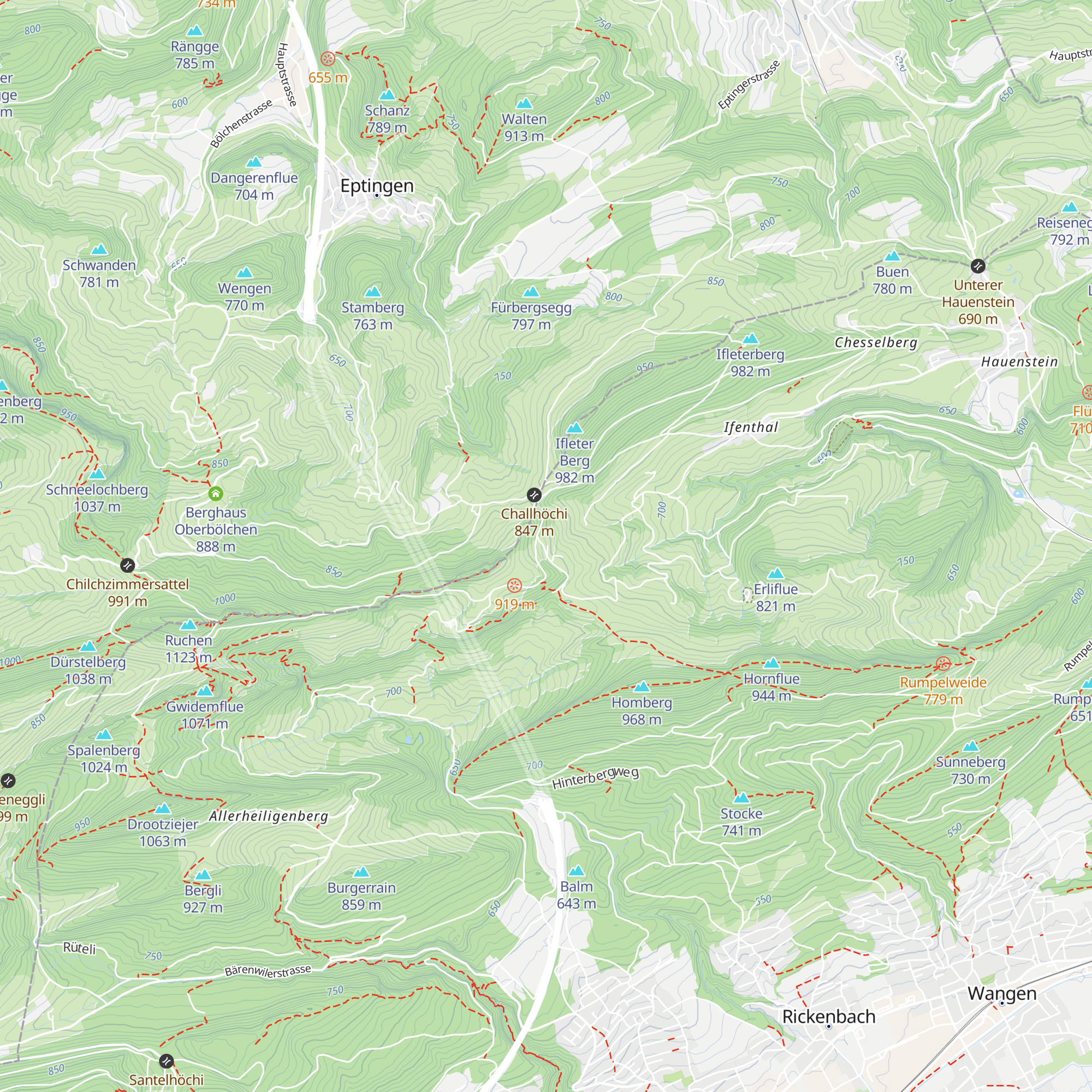 General-Wille-Haus SAC map