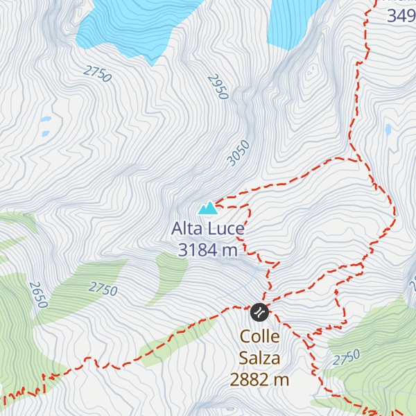Map of Alta Luce
