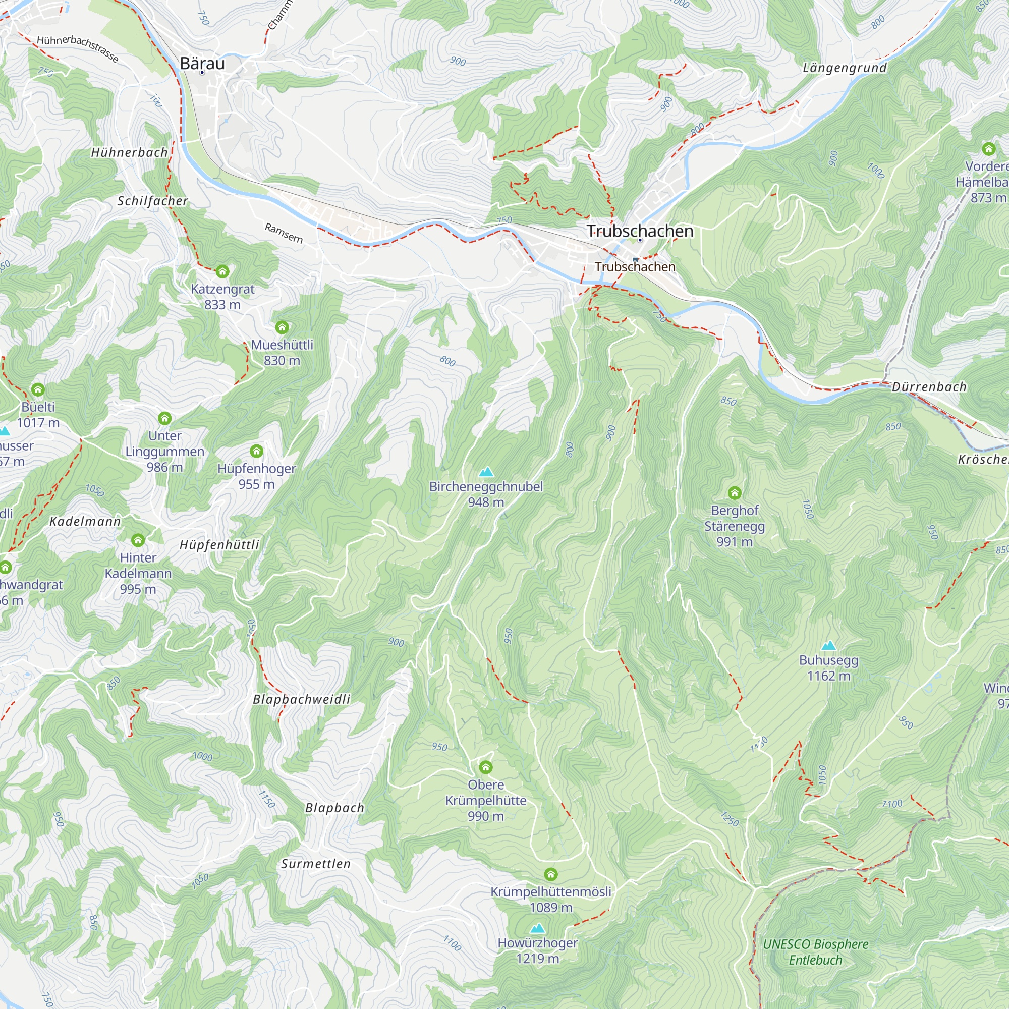 Jägerhaus map
