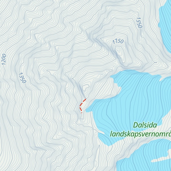 Map of Lille Venjetinden