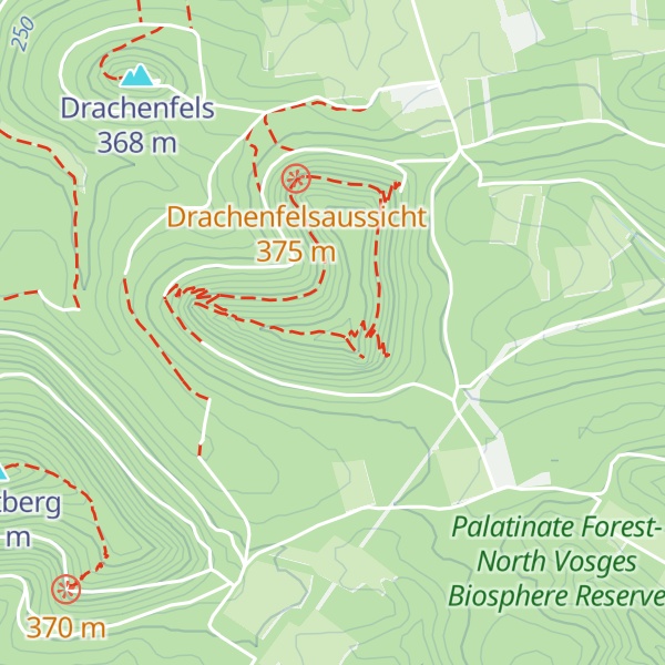 Map of Heidenberg