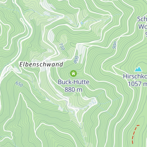 Map of Buck-Hütte