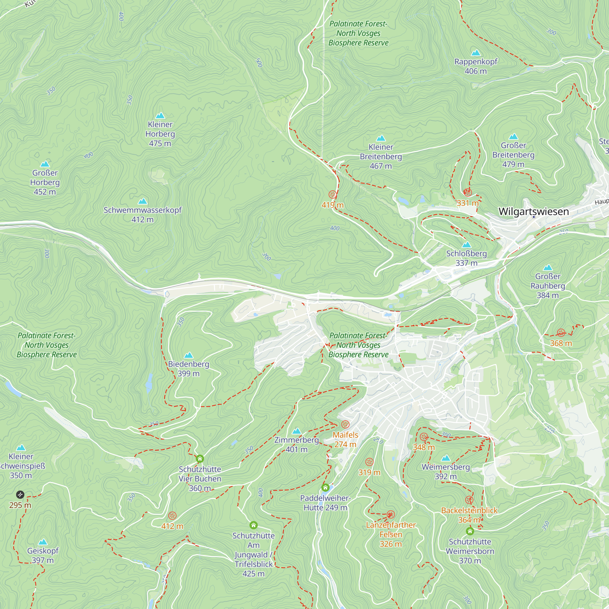 Tourist-Information map