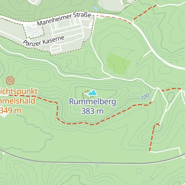Map of Rummelberg