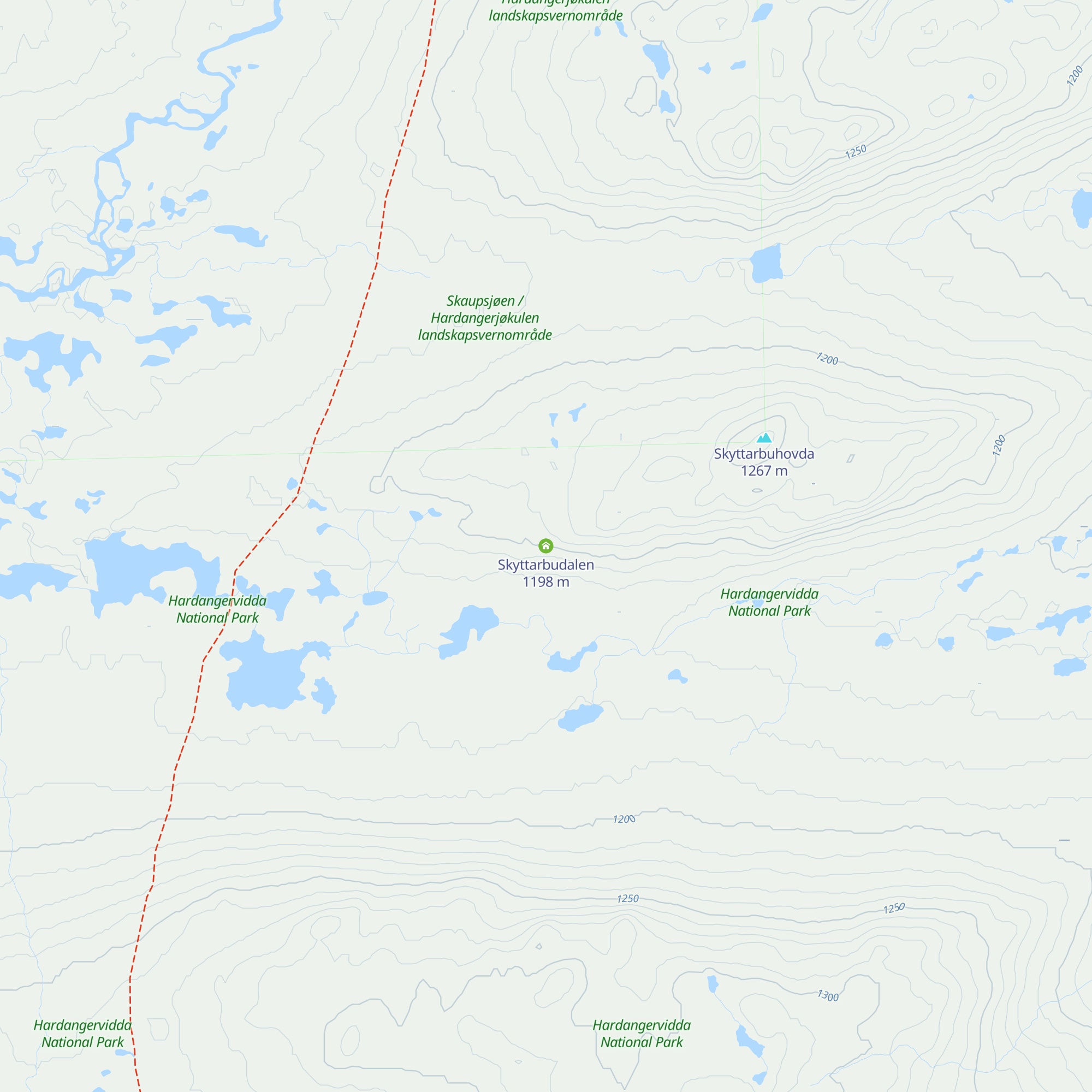 Skyttarbudalen map