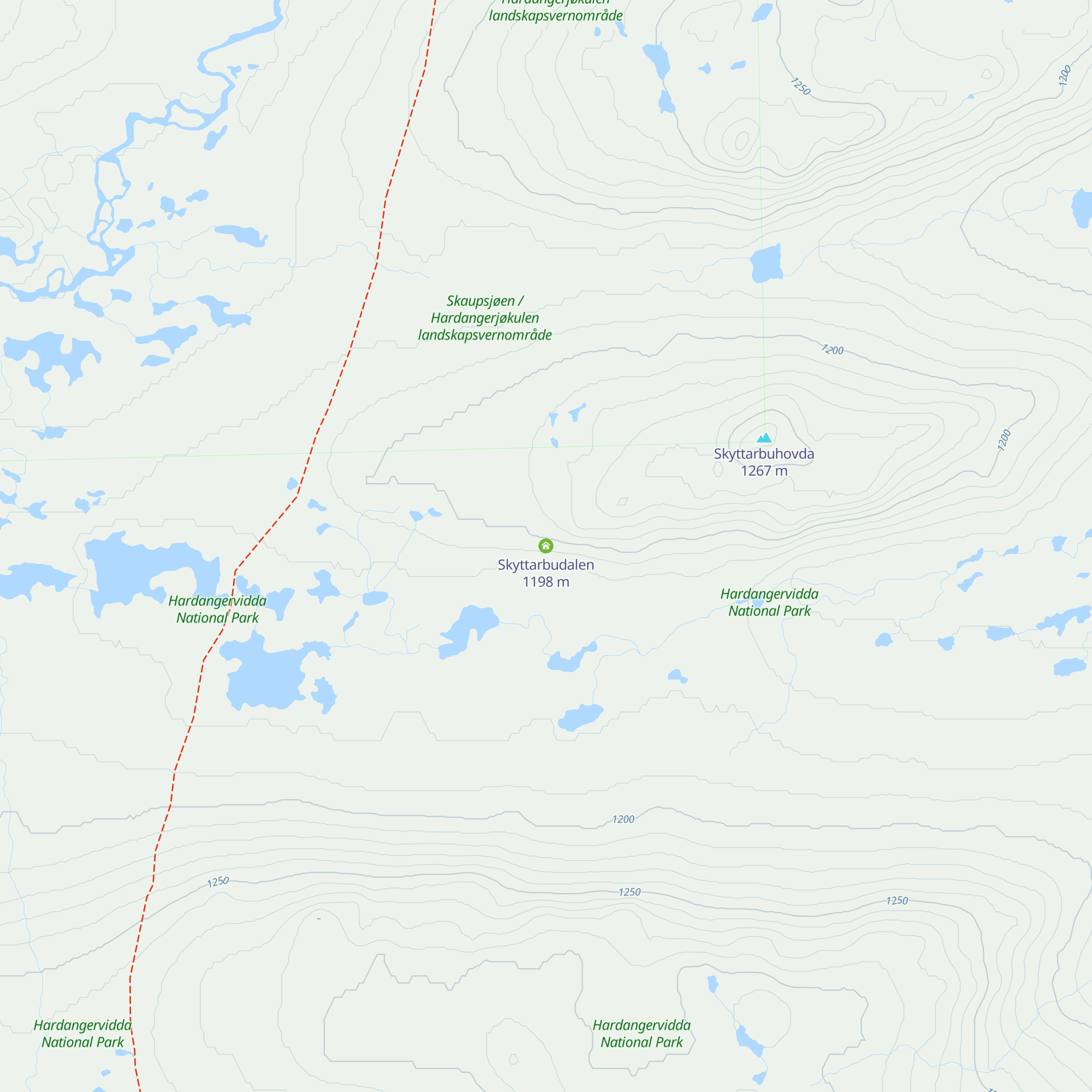 Skyttarbudalen map