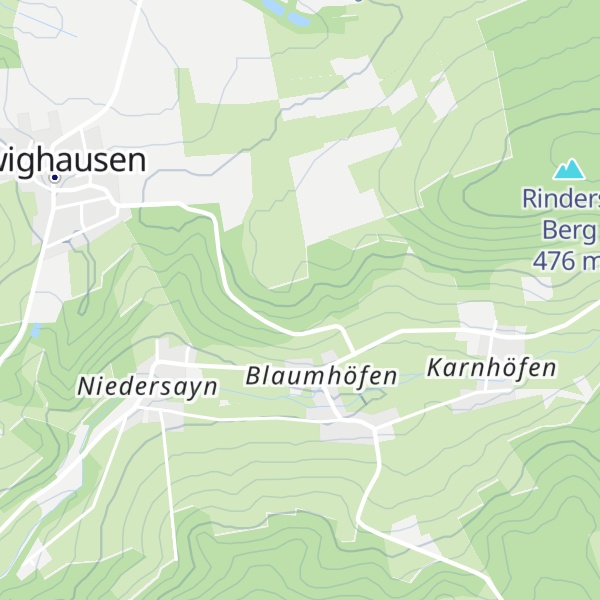Map of Grillhütte Niedersayn