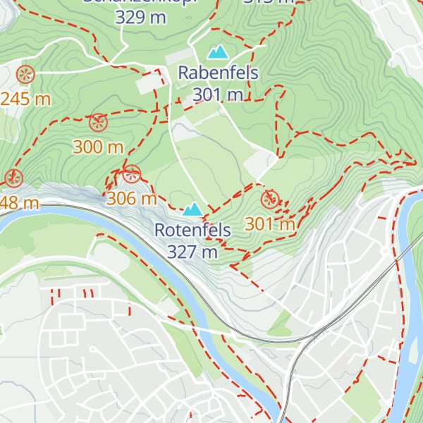 Map of Bergwachthütte