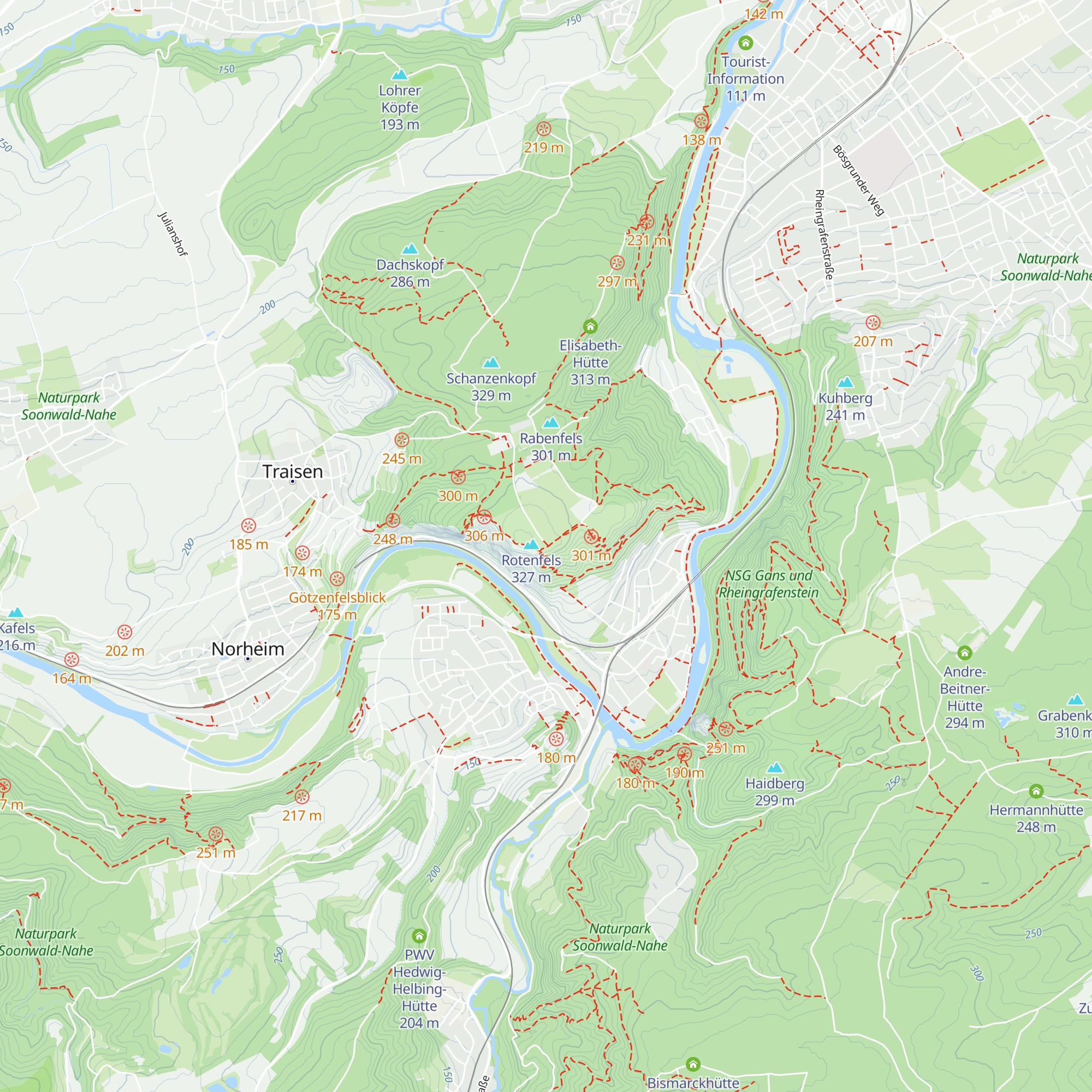 Bergwachthütte map