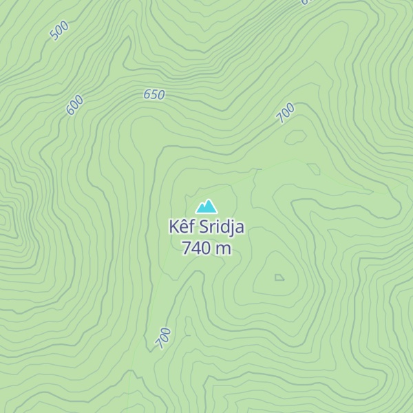 Map of Kêf Sridja