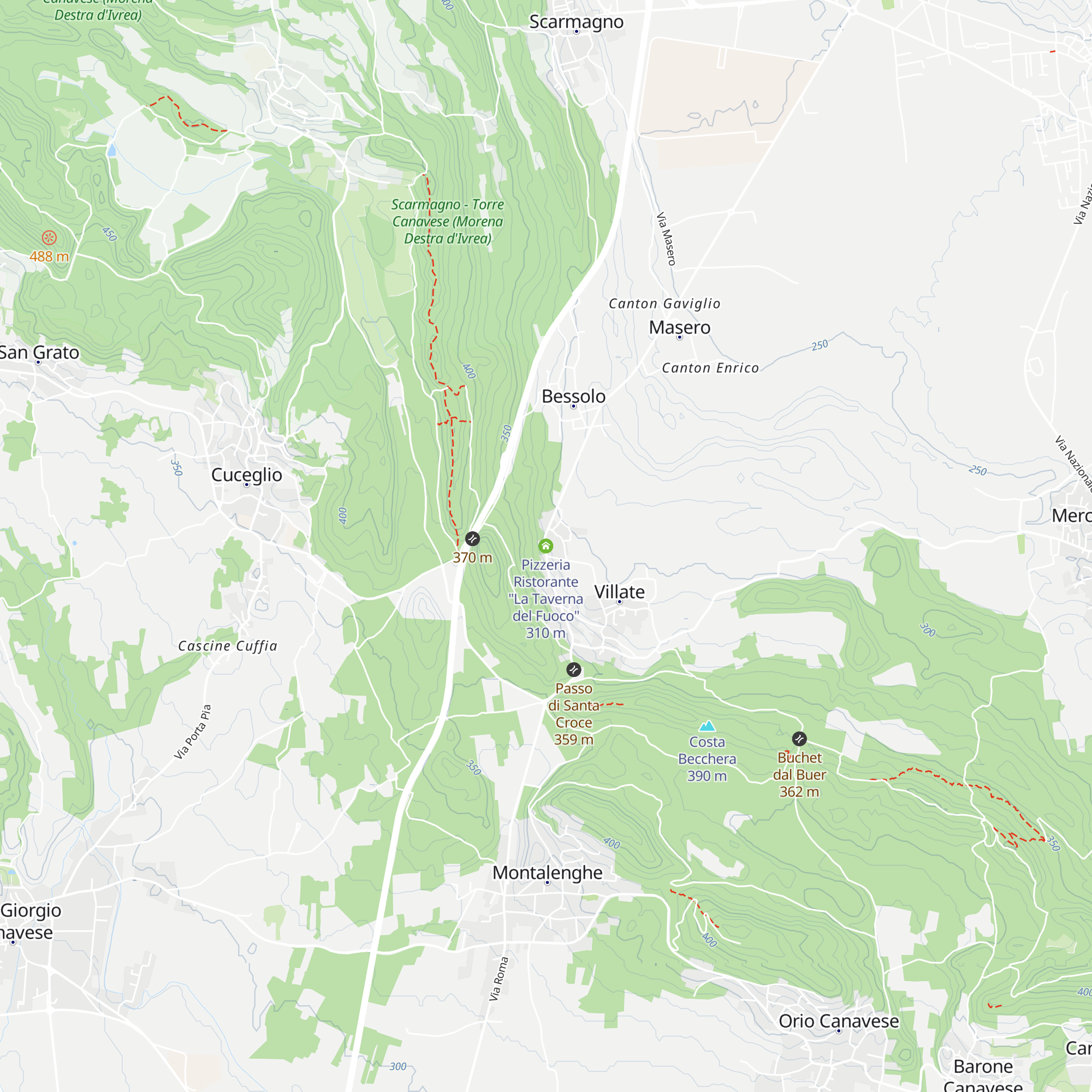 Pizzeria Ristorante "La Taverna del Fuoco" map