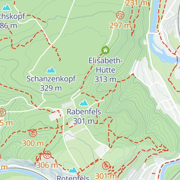 Map of Martha-Hütte