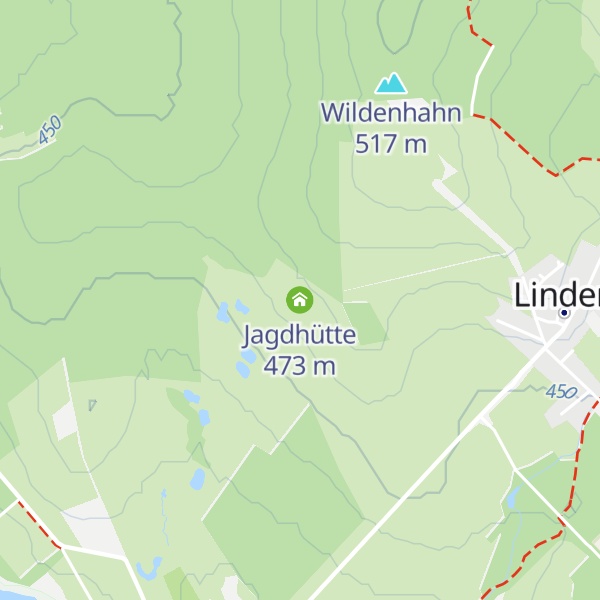 Map of Jagdhütte