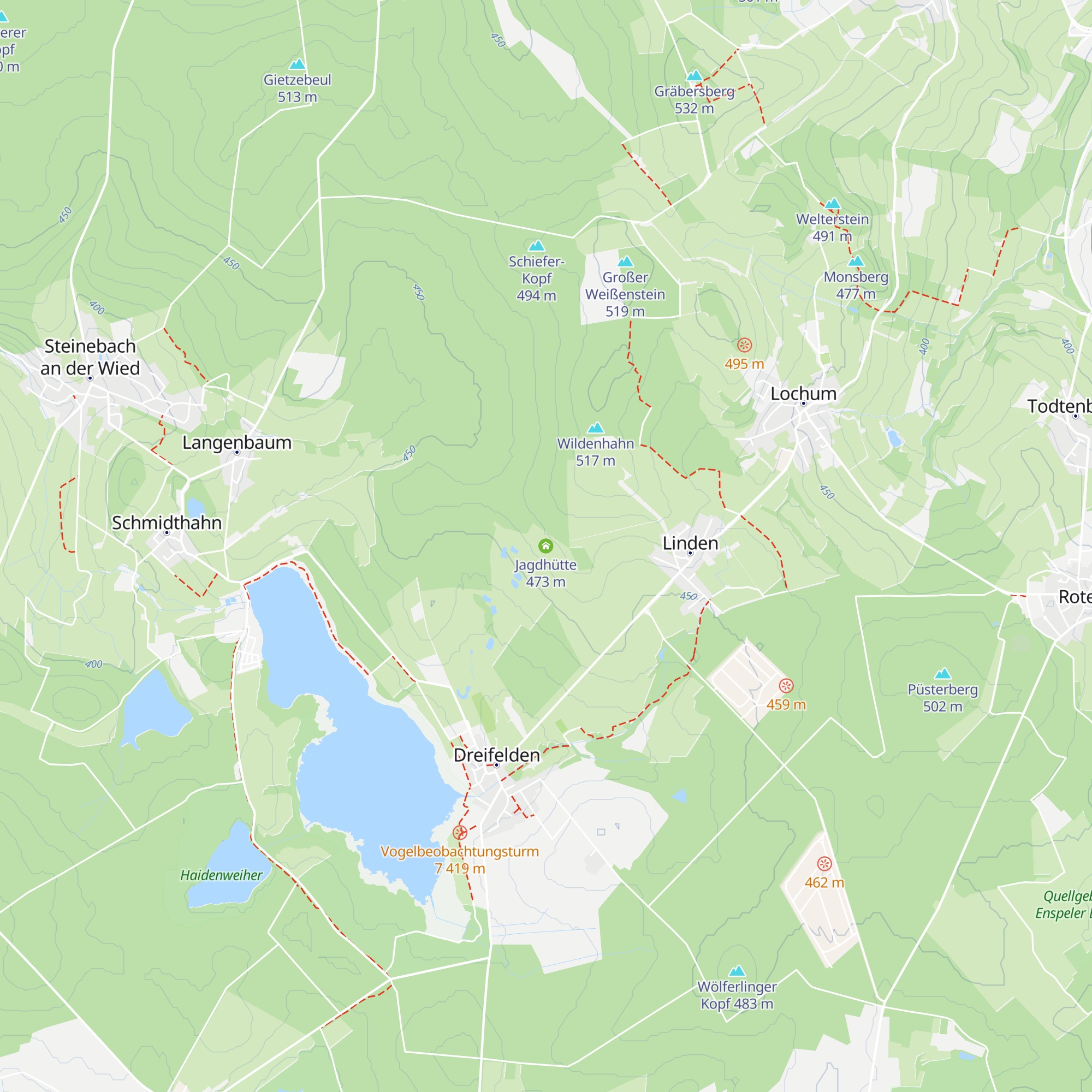 Jagdhütte map