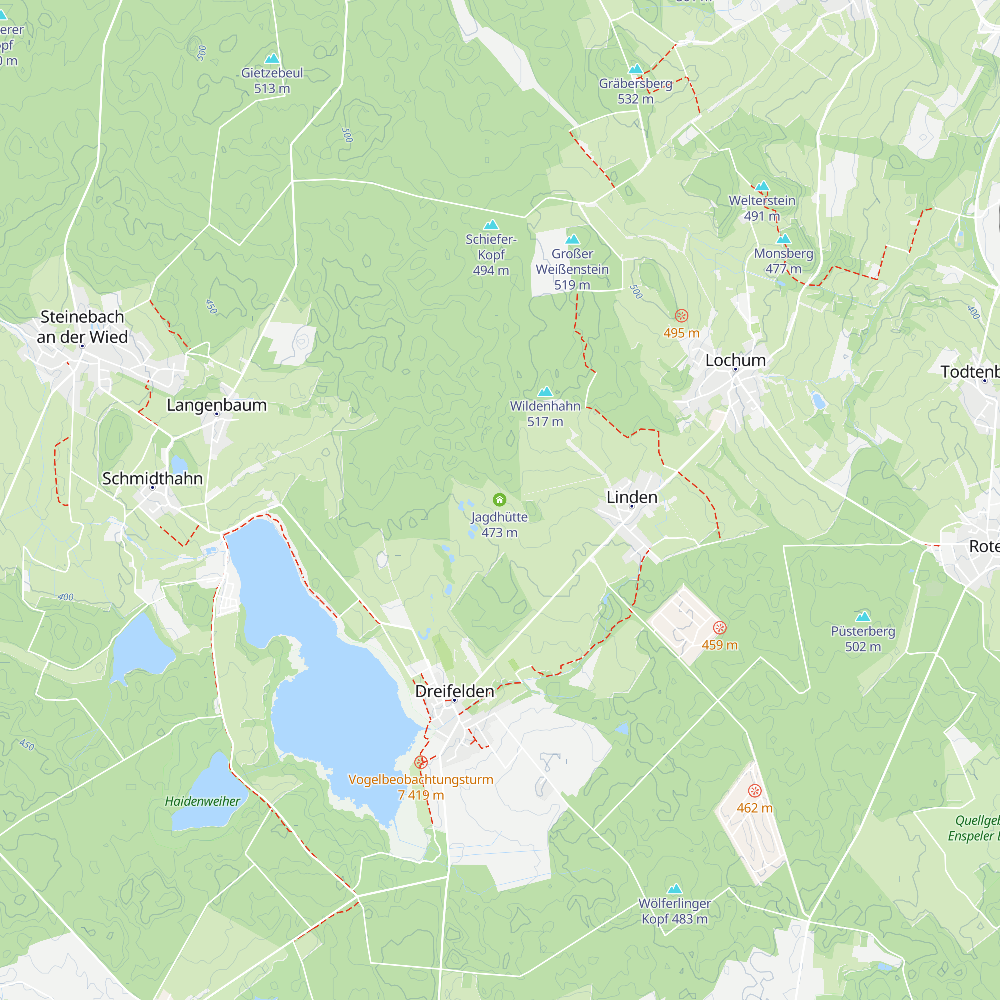 Jagdhütte map