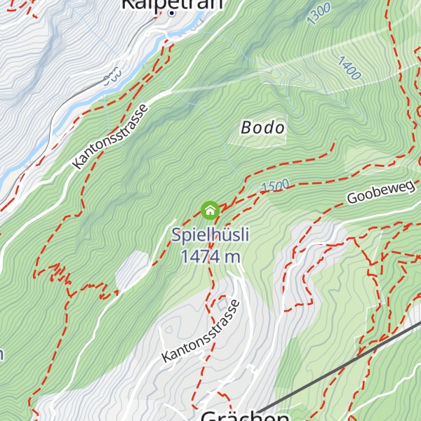 Map of Spielhüsli