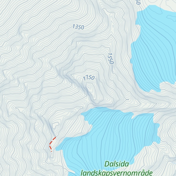 Map of Store Venjetinden