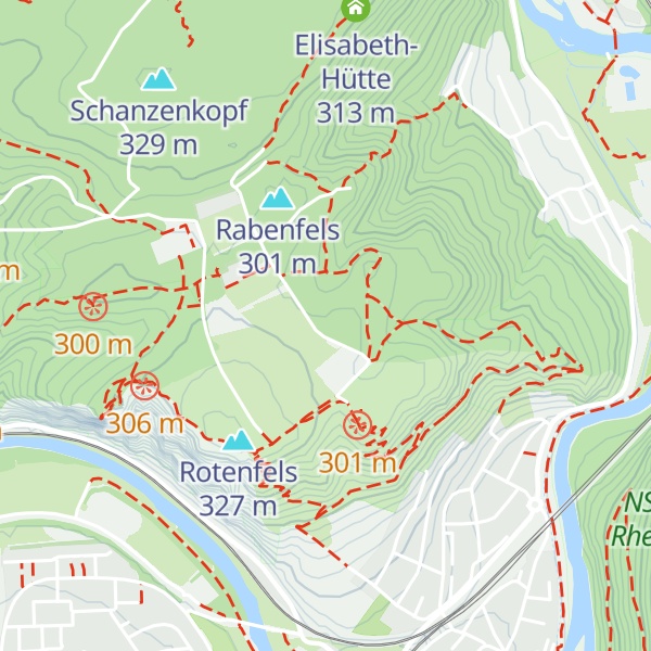Map of Heinrichskopf