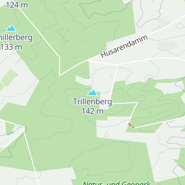 Map of Trillenberg
