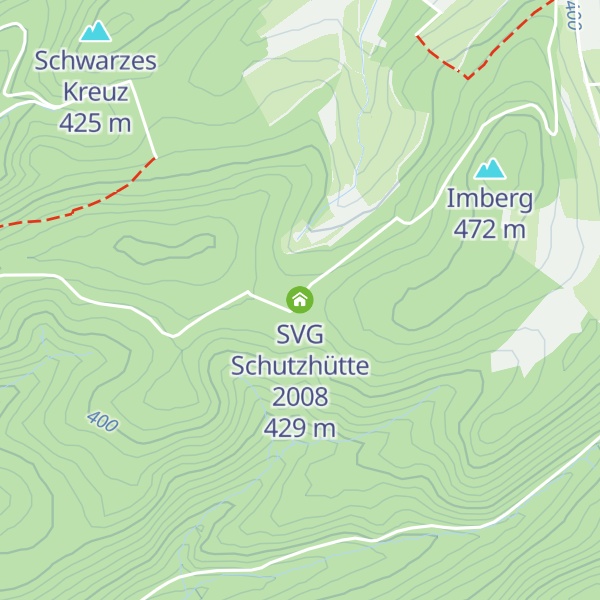 Map of SVG Schutzhütte 2008
