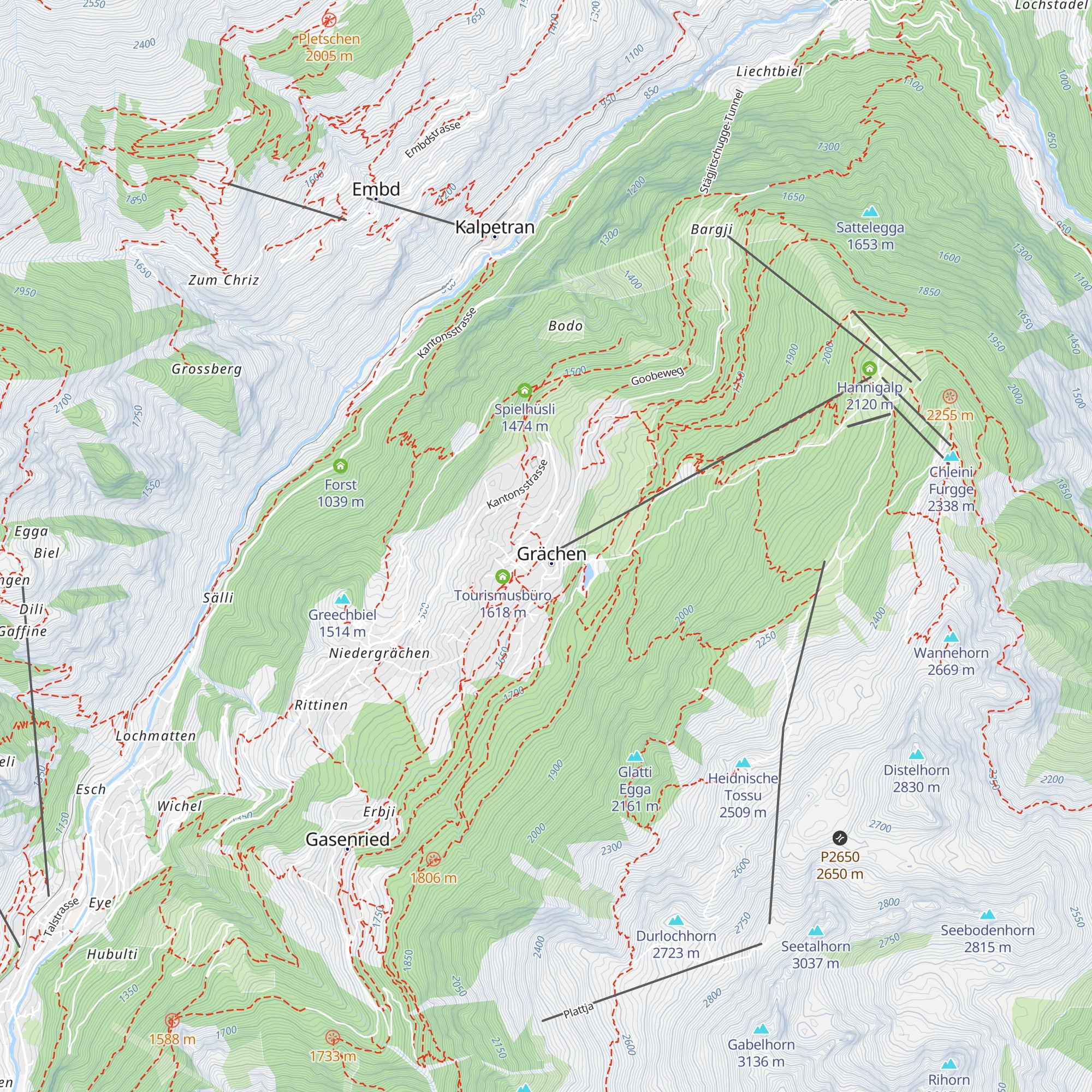 Weisshorn map