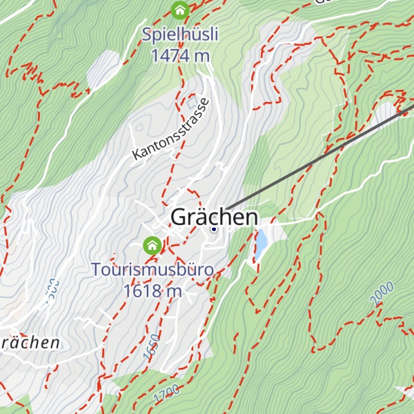 Map of Weisshorn