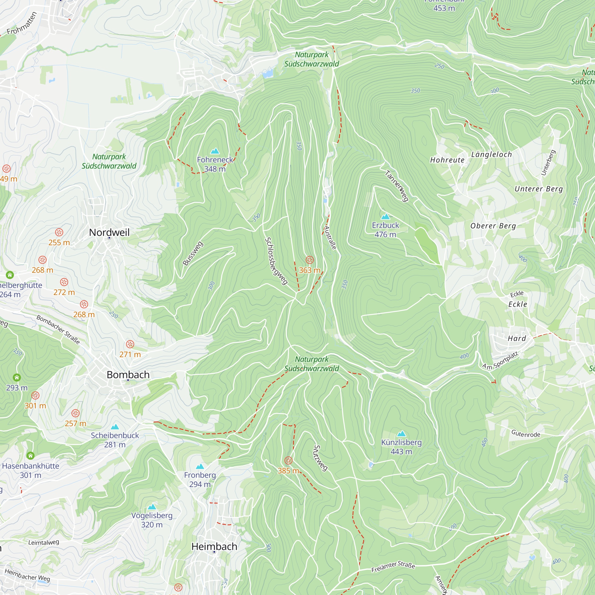 Wilhelm Bühler Hütte map