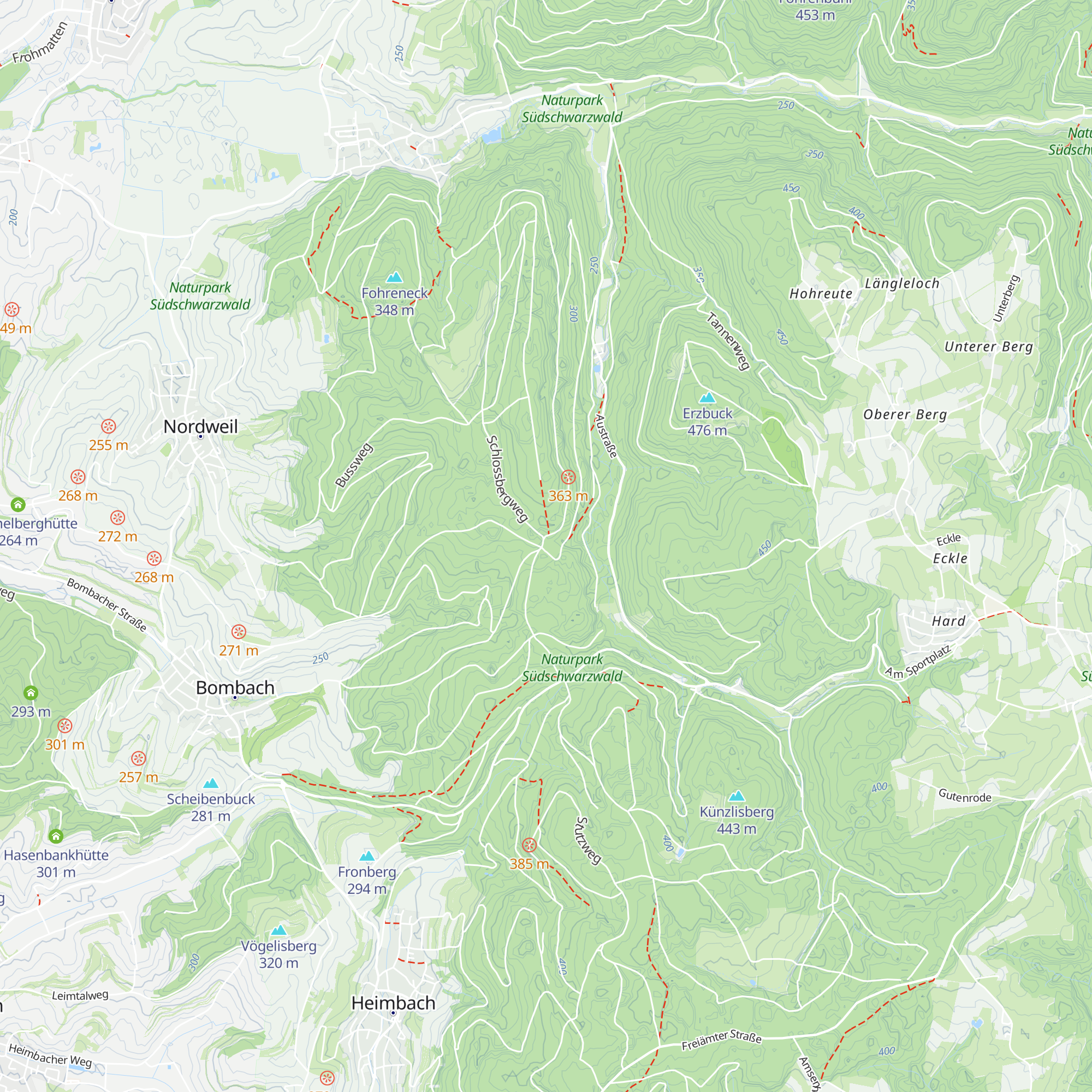 Wilhelm Bühler Hütte map