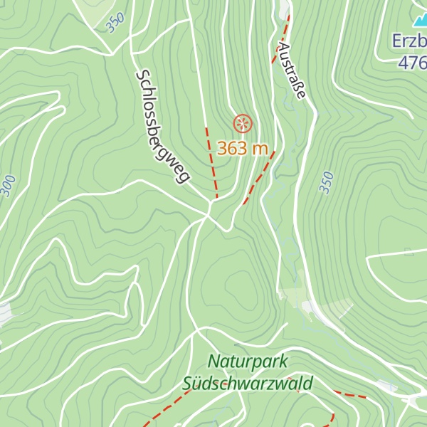 Map of Wilhelm Bühler Hütte