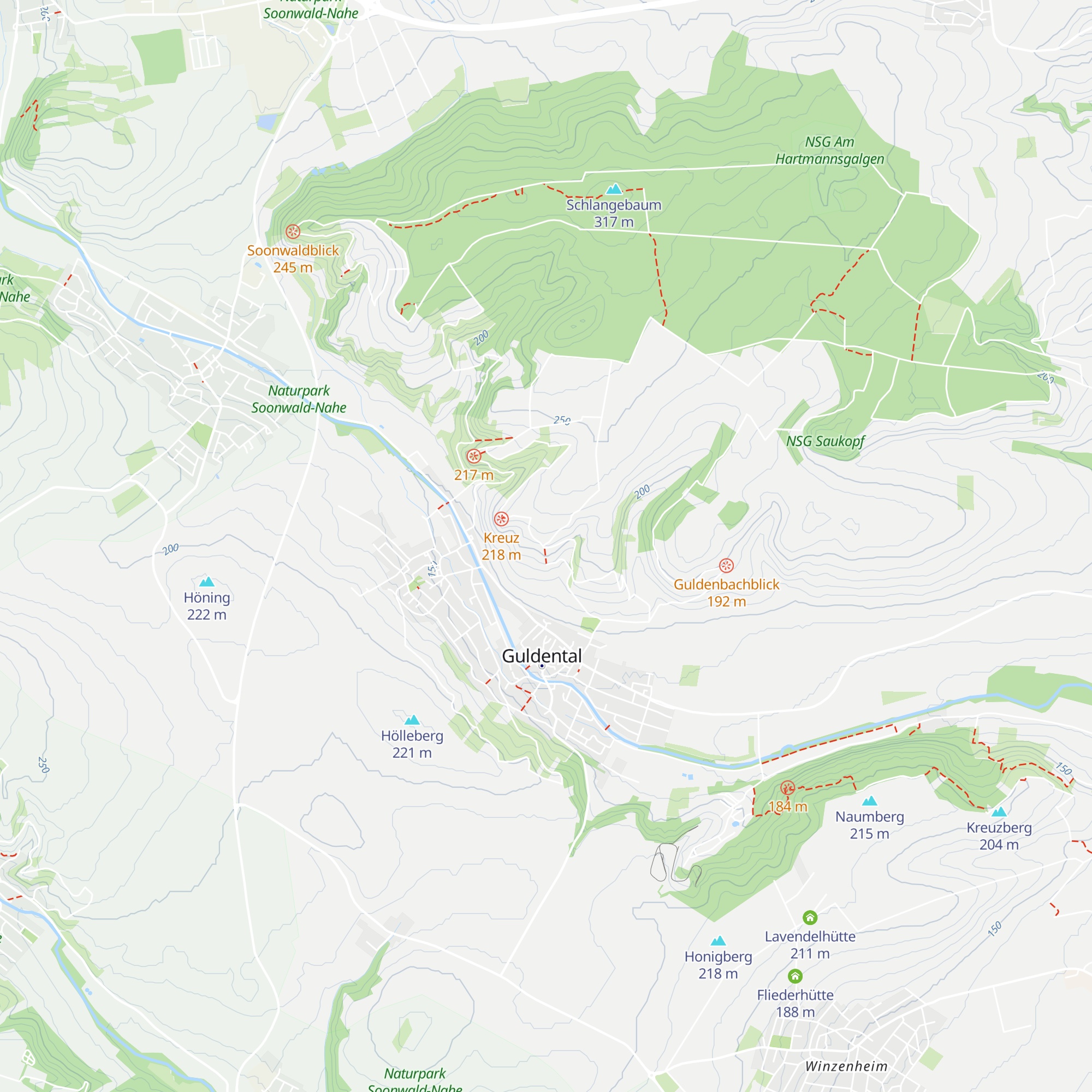 Sonnenberghütte map