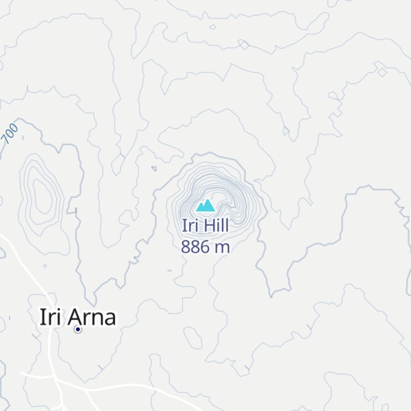 Map of Iri Hill