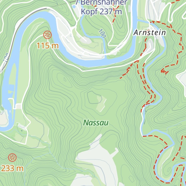 Map of Kanzel (Kehrerberg)