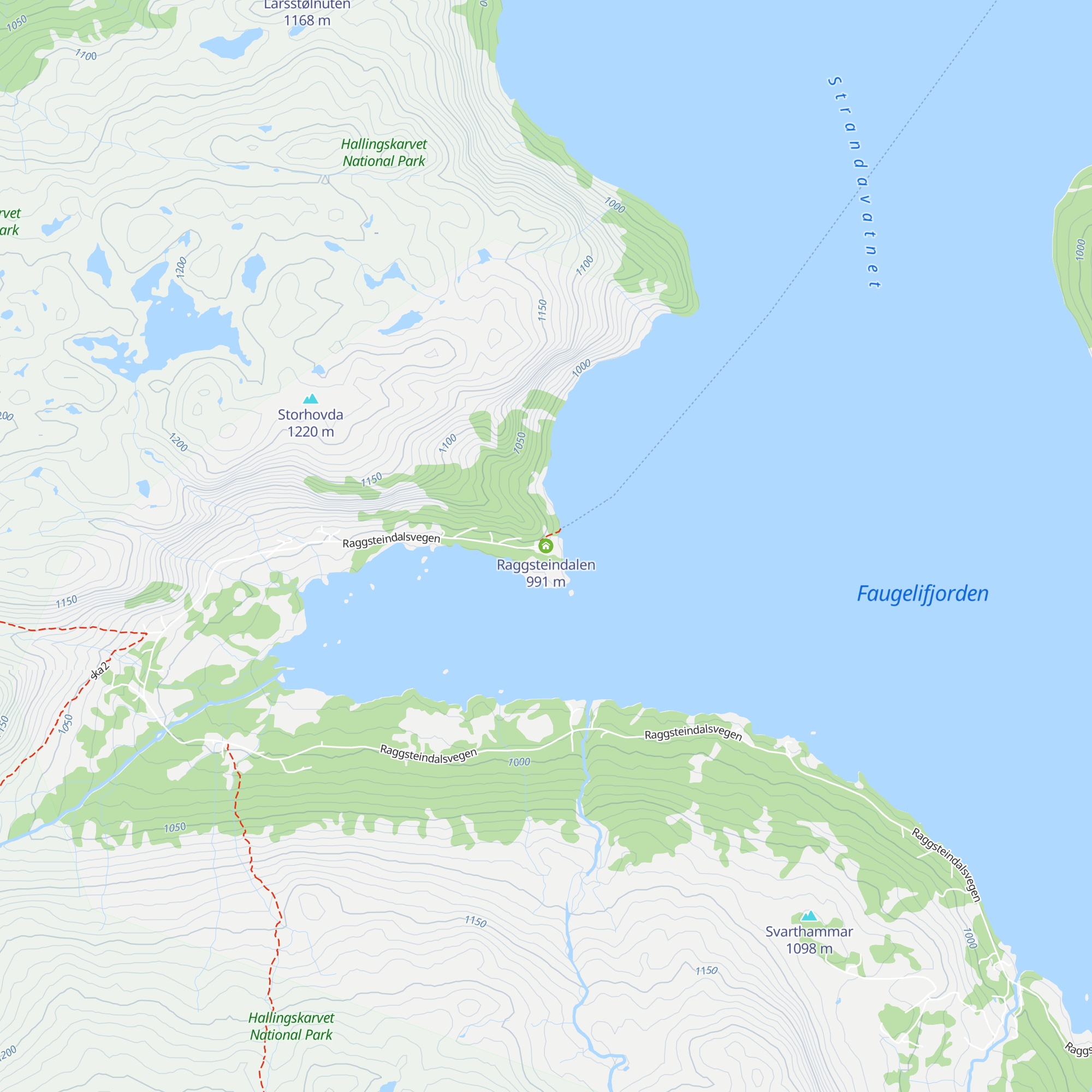 Raggsteindalen map