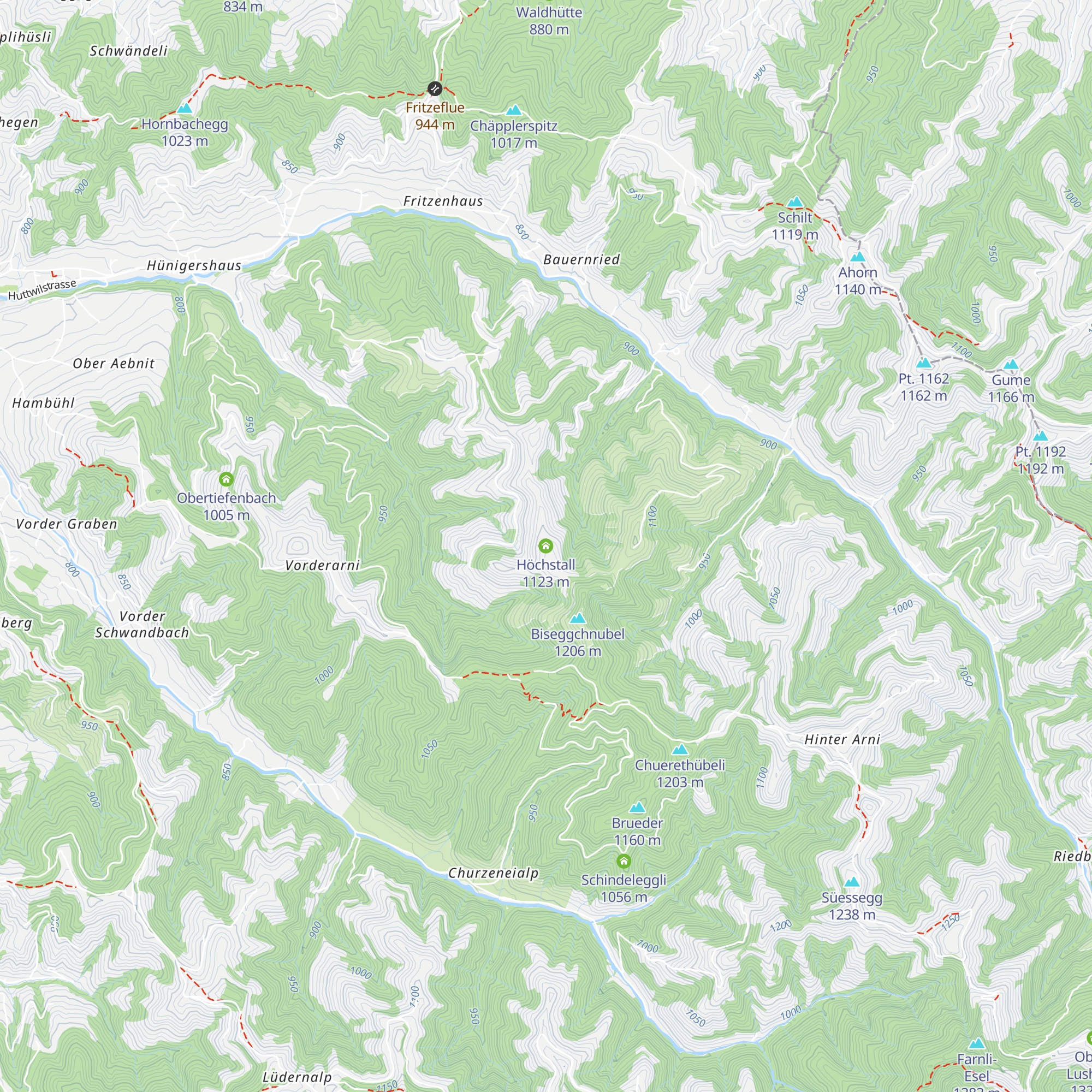 Höchstall map
