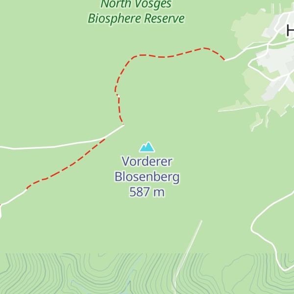 Map of Vorderer Blosenberg