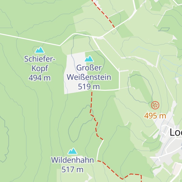Map of Schutzhütte Lochum