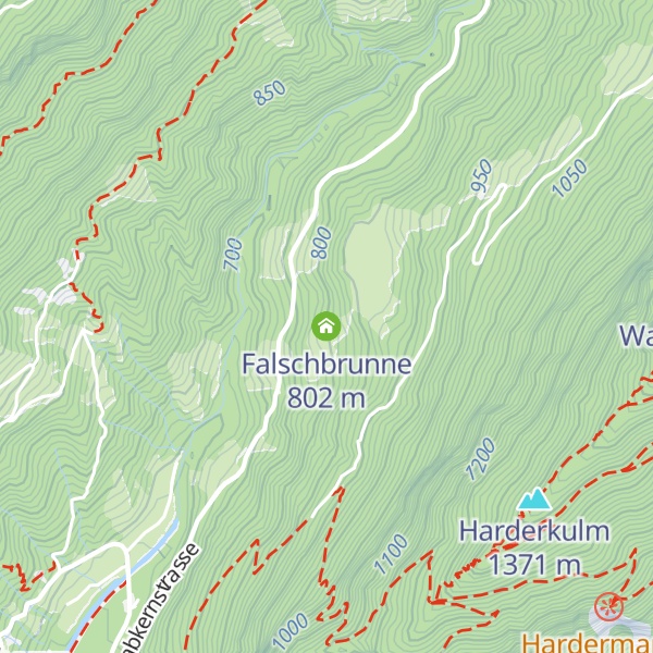 Map of Falschbrunne