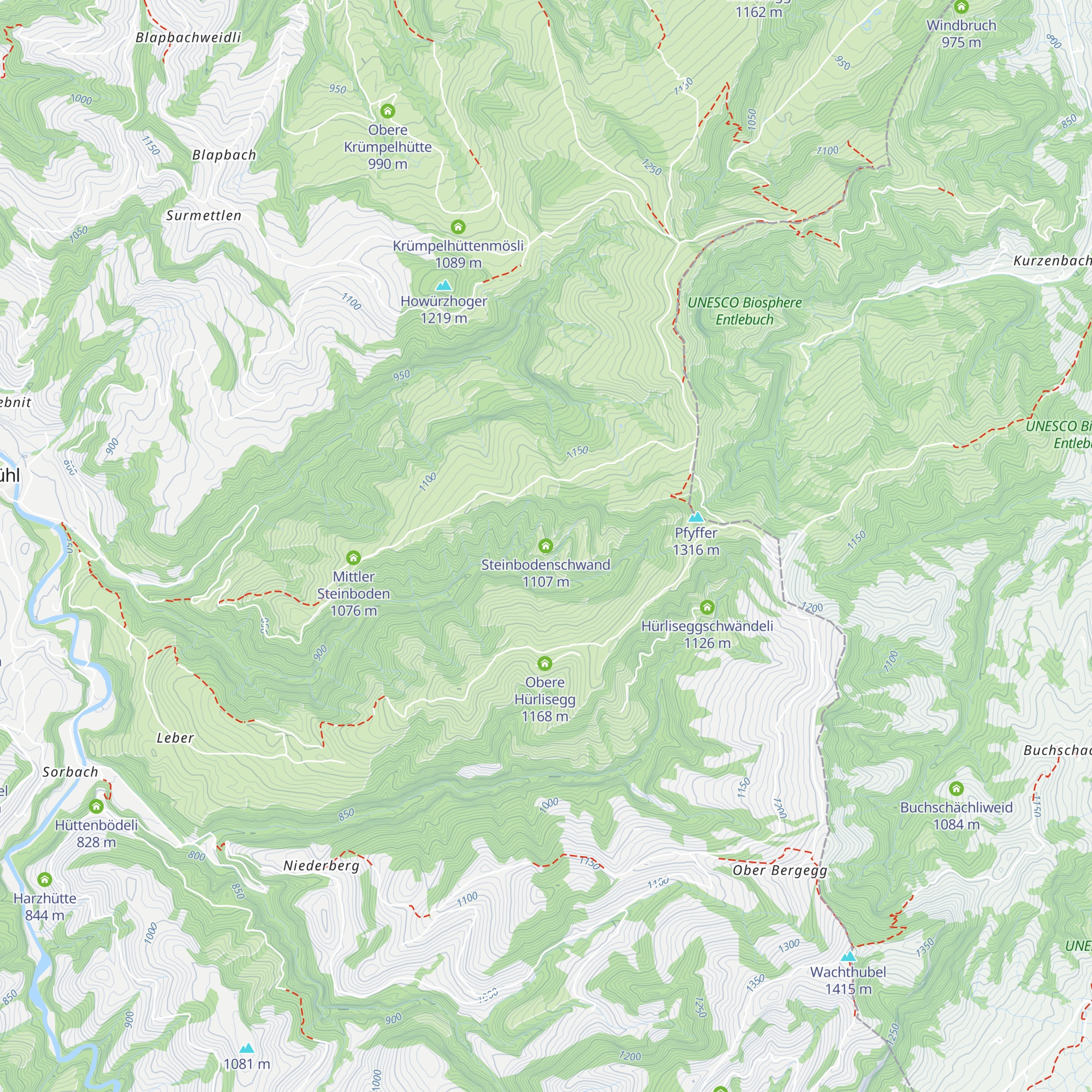 Steinbodenschwand map