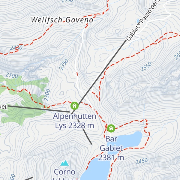 Map of Albergo del Ponte
